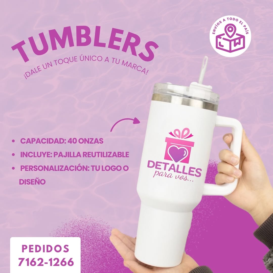 Tumblers personalizados
